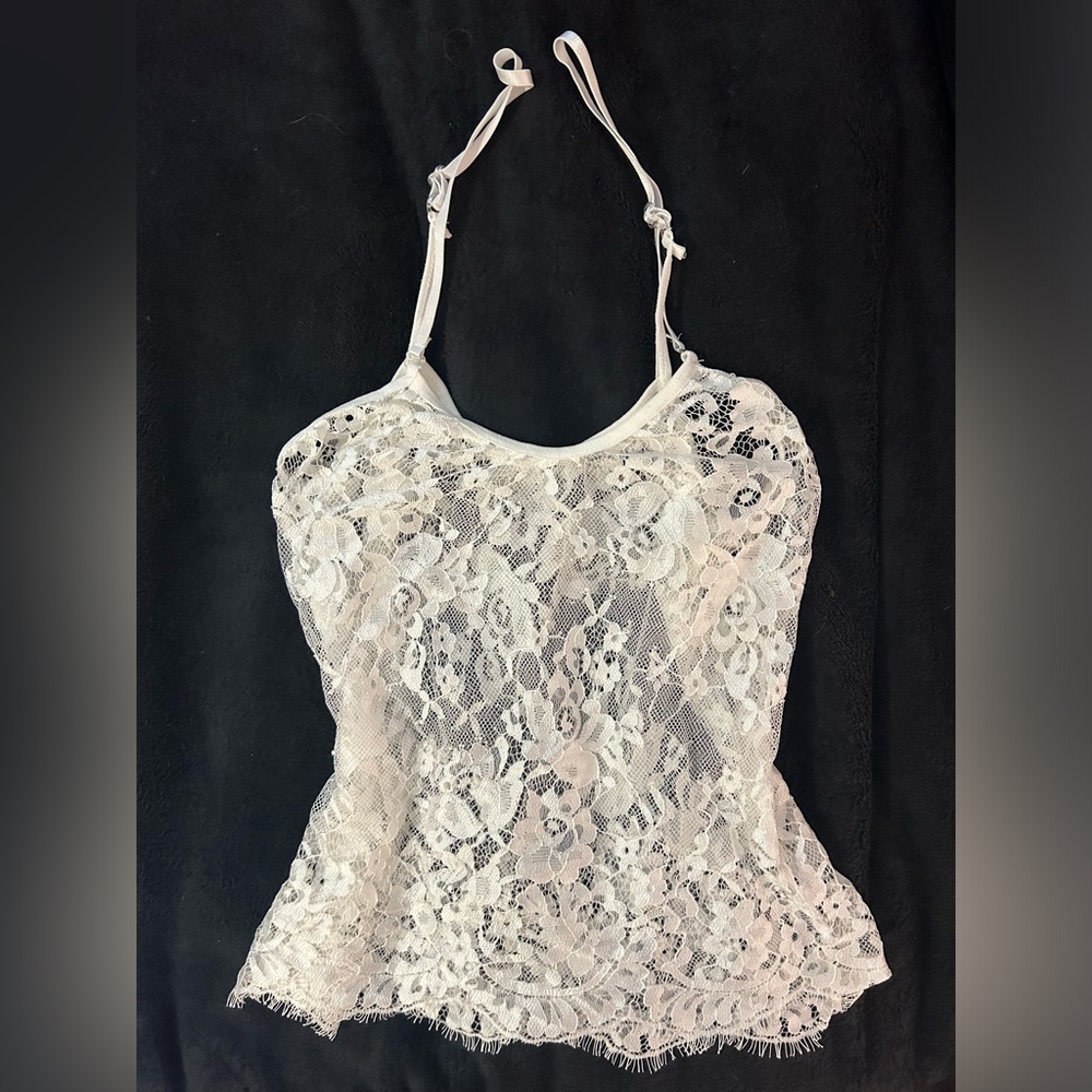 White Lace tank